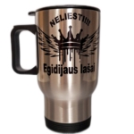 Kelioninis puodelis "Lašai (su vardu)"