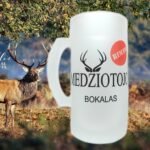 Alaus bokalas "Medžiotojui"