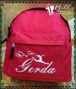 Vaikiška kuprinė "Gimnastė (su vardu)" - Image 2