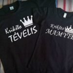 Marškinėliai "Krikšto tėvelis/mamytė"