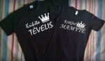 Marškinėliai "Krikšto tėvelis/mamytė"