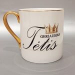 Porcelianinis puodelis "Geriausias Tėtis"