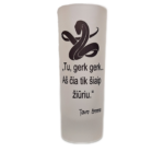 Stikliukas “Tu gerk gerk..(su gyvate)”