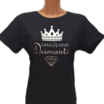 Marškinėliai "Vardiniai (su deimantu)"