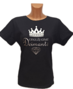 Marškinėliai "Vardiniai (su deimantu)"