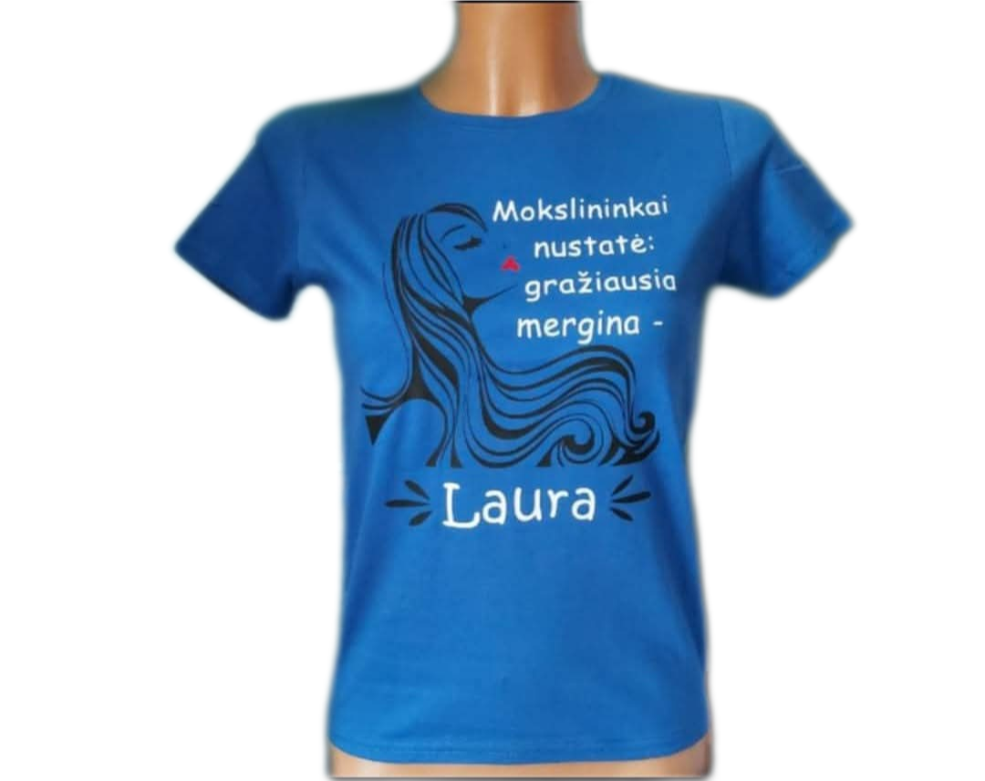 graziausia-marsk.png Marškinėliai "Mokslininkai nustatė" - Image 1