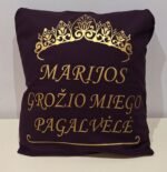 Pagalvėlė "Grožio miego (auksinis dekoras)"