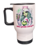 Kelioninis puodelis "Laimės eliksyras (su Grinče)"