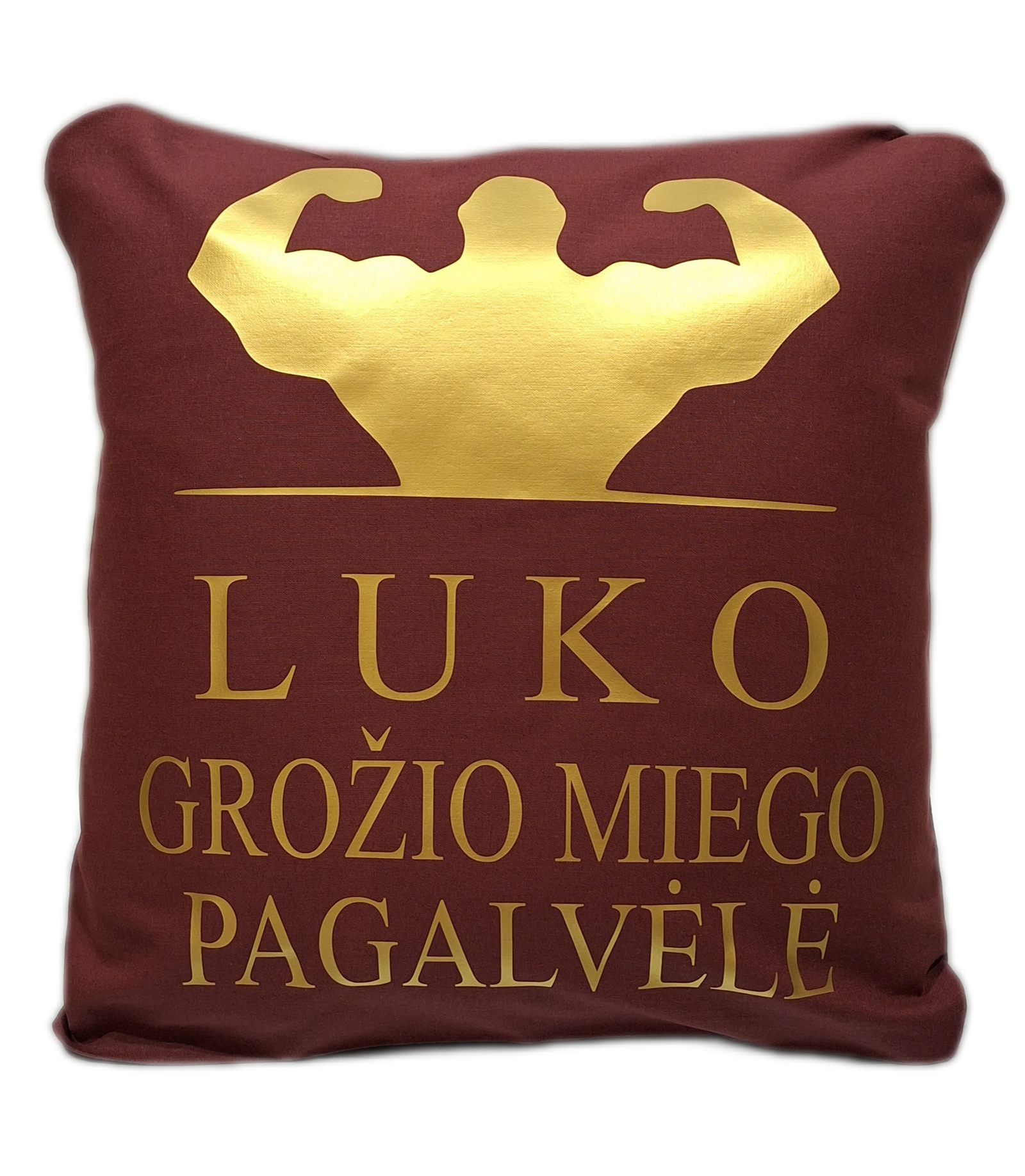 groziomiegopag.png Pagalvėlė "Grožio miego (vyriška)" - Image 1