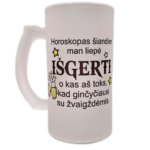 Alaus bokalas "Horoskopas liepė"
