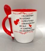 Puodelis "Vardinis su savybėmis" - Image 2