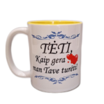 Puodelis “Tėti, kaip gera Tave turėti”