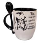 Puodelis "Tu, karštas kaip kava"