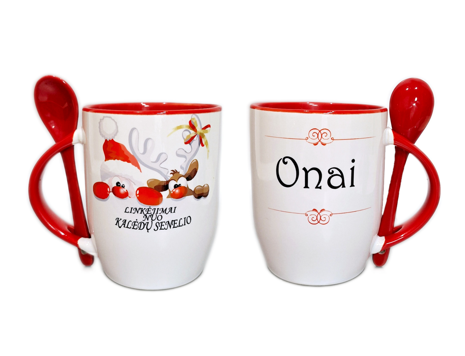 kaledosdvippuod-1.png Dvipusis puodelis "Linkėjimai nuo Kalėdų senelio" - Image 1