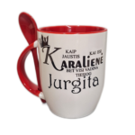 Puodelis "Kaip jaustis karalienei"