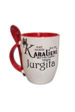 Puodelis "Kaip jaustis karalienei"