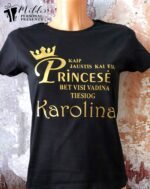 Marškinėliai "Kaip jaustis princesei" - Image 2
