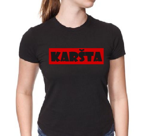karsta.png Marškinėliai "Karšta" - Image 1