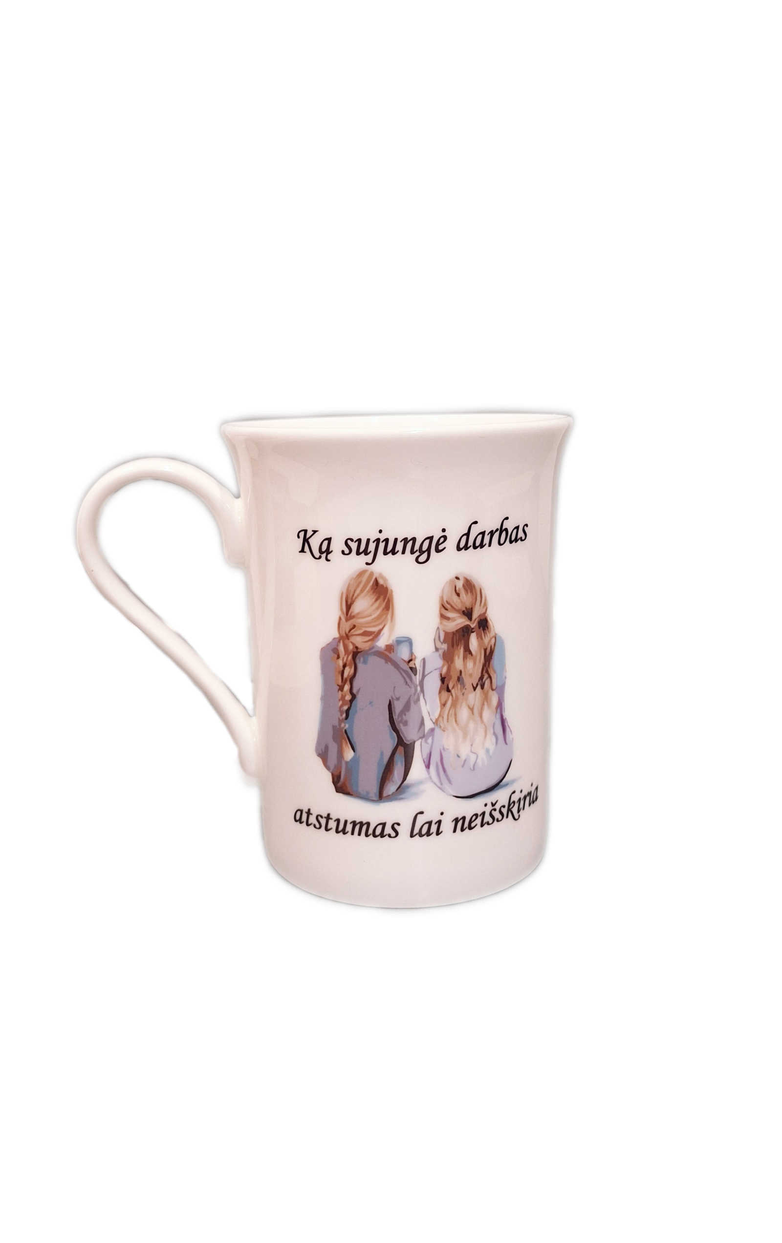 kasujungedarbasprc-2.png Porcelianinis puodelis „Ką sujungė darbas” - Image 1