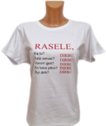 Marškinėliai "DIRBU(su vardu)"