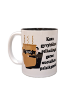 Puodelis "Bosui reikia kavos"