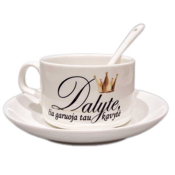 Komplektas “Garuoja kavytė/kavutė”
