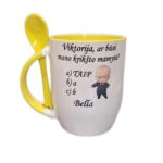 Puodelis "Ar būsi Krikšto mamyte (su vardu)?"