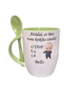 Puodelis "Ar būsi Krikšto Tėtis (su vardu)?"