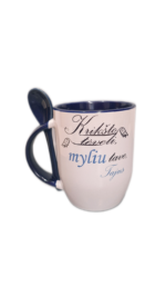 Puodelis "Krikšto tėveliui"