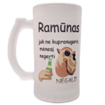 Alaus bokalas "Kupranugaris"