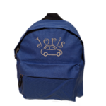 Vaikiška kuprinė "Automobilis (su vardu)"