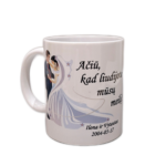 Puodelis "Ačiū, kad liudijote Meilę"