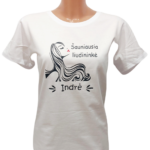 Marškinėliai "Šauniausia liudininkė (su vardu)"