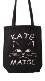 Pirkinių krepšys "Katė maiše"