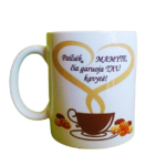 Puodelis "Pailsėk, mamyte"