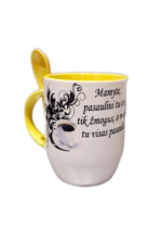 Puodelis "Mamyte, tu mums Pasaulis" - Image 2