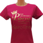 Marškinėliai "Kaip jaustis princesei"