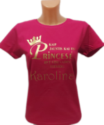 Marškinėliai "Kaip jaustis princesei"