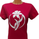 Marškinėliai "Su gėle"