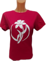 Marškinėliai "Su gėle"