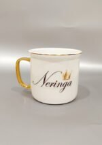 Porcelianinis puodelis “Vardinis (su karūna)” - Image 10