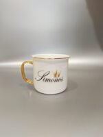 Porcelianinis puodelis “Vardinis (su karūna)” - Image 7