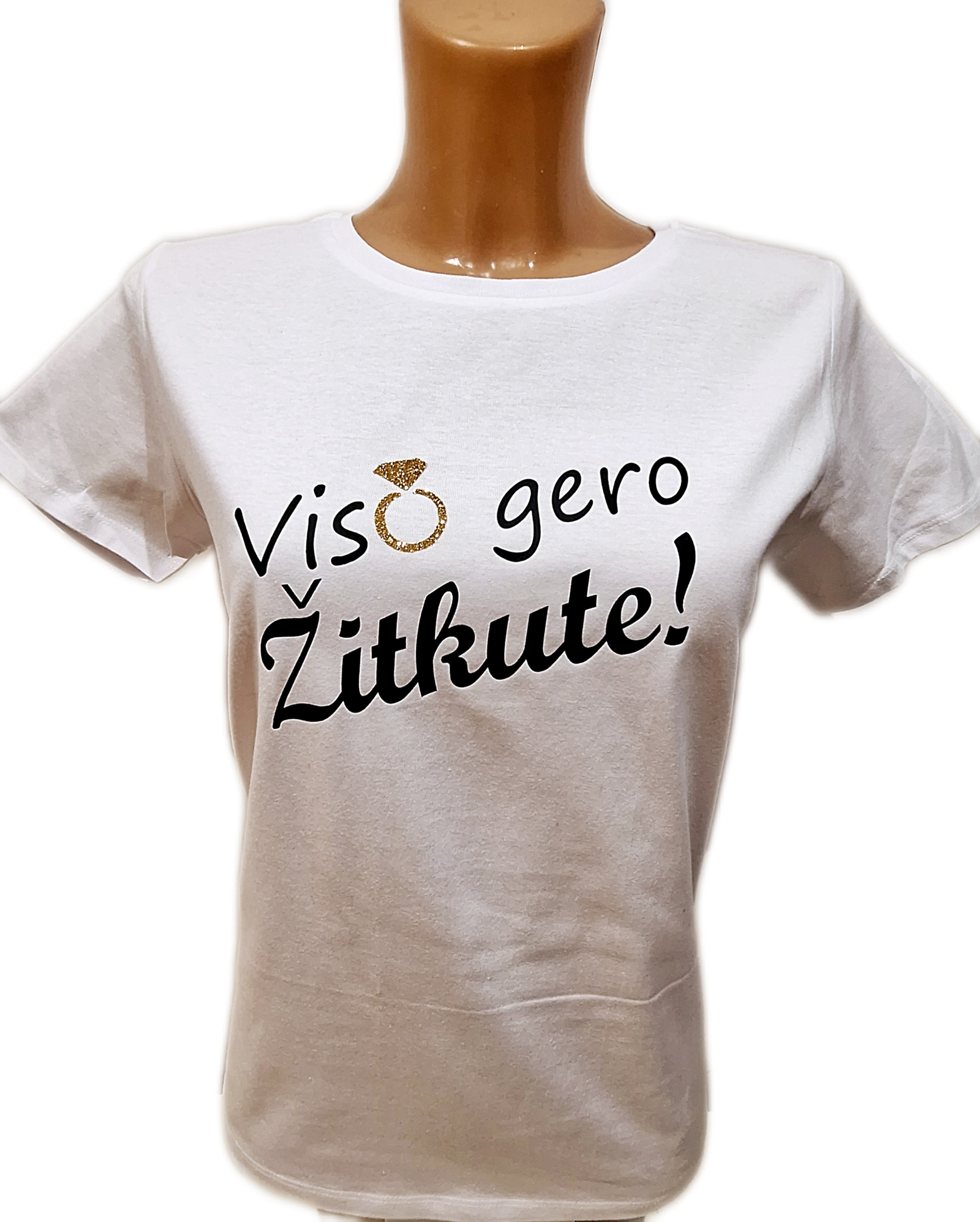 mergva.png Marškinėliai "Mergvakariui (su pavarde)" - Image 1