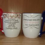 Dvipusis puodelis "N metų kaip viena diena"