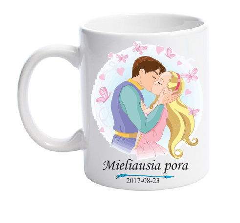 mieliausia.png Puodelis "Mieliausia pora" - Image 1