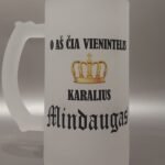 Alaus bokalas "Vienintelis karalius2"