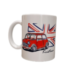 Puodelis "Vardinis (Mini Cooper)"