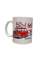 Puodelis "Vardinis (Mini Cooper)"