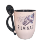 Puodelis "Vardinis (motociklas)"