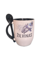 Puodelis "Vardinis (motociklas)"